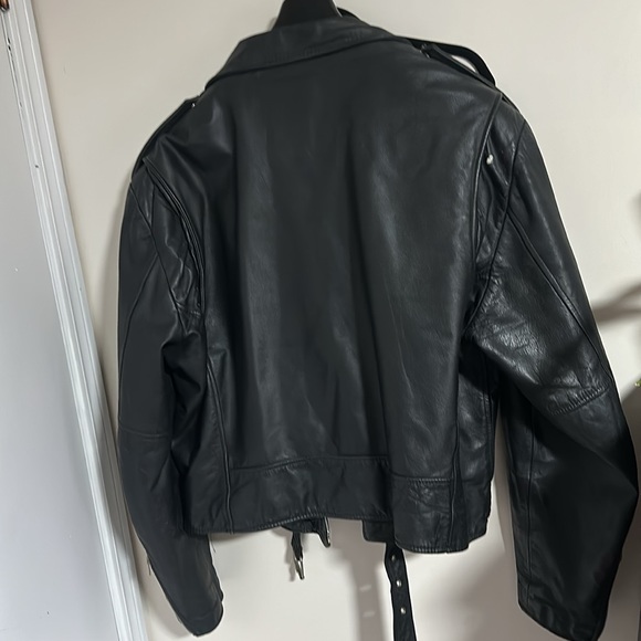 Bermans vintage leather jacket size 52(xl) - Picture 4 of 4